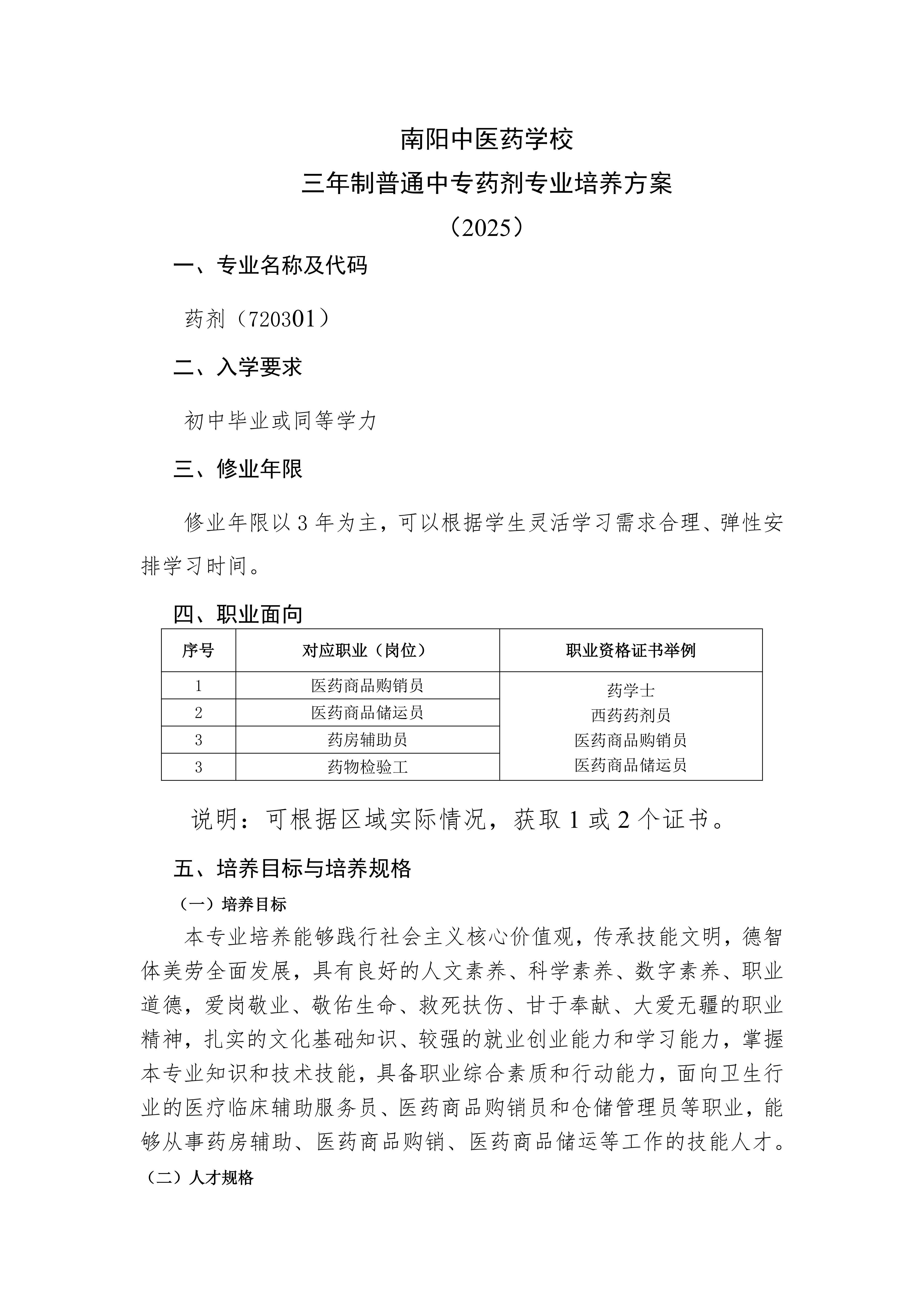 南阳中医药学校药剂专业人才培养方案_01.jpg